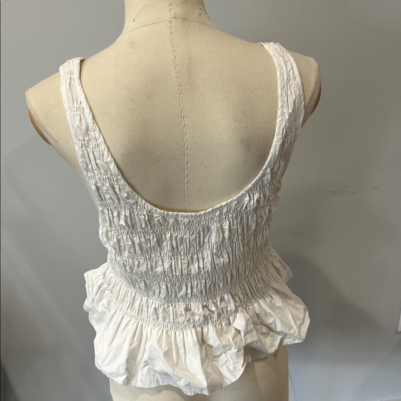 Apiece Apart Smocked Ruffle Tank - Picture 6 of 6